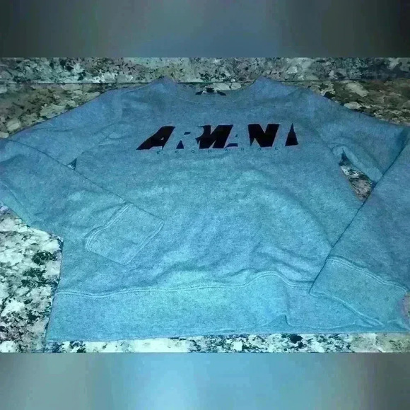 Armani exchange sweatshirt size extra small perfect condition unisex - Picture 2 of 4